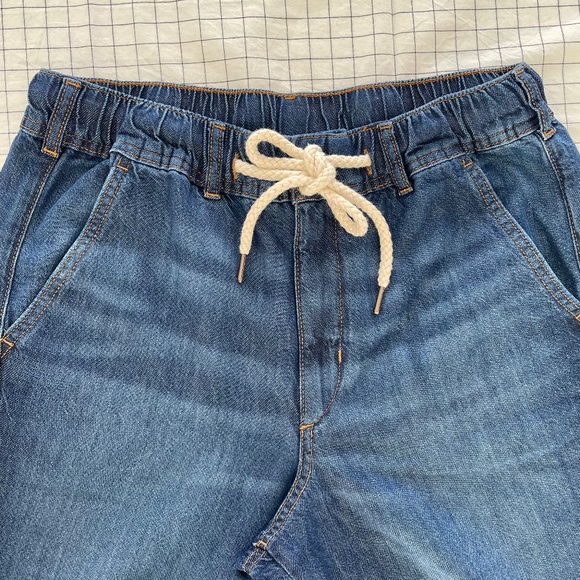 NWOT ~ Anthropologie Pilcro Drawstring Wide-Leg Jeans ~ MEDIUM - Picture 3 of 10